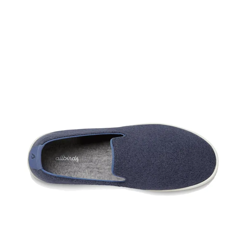 Allbirds Wool Lounger Slip-Resistant Low-Top Skateboard Shoes Men's Dark Indigo-3