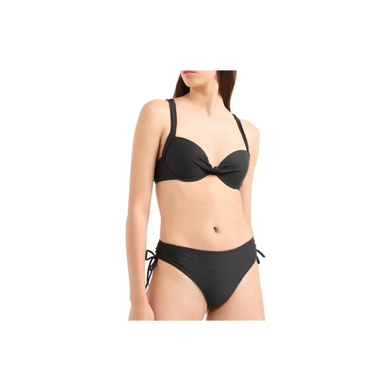 EMPORIO ARMANI SS24 Bikini Women's Black-1