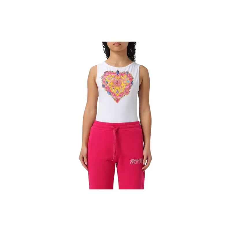 VERSACE JEANS COUTURE SS24 T Shirt Women's White-2