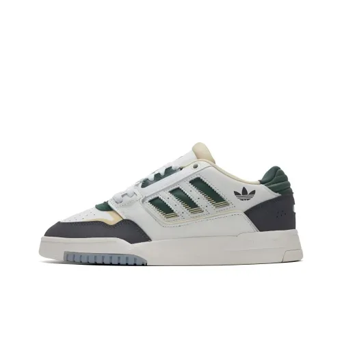 Adidas Originals Drop Step 2.0 Skateboard Shoes Unisex Low-Top White/Green