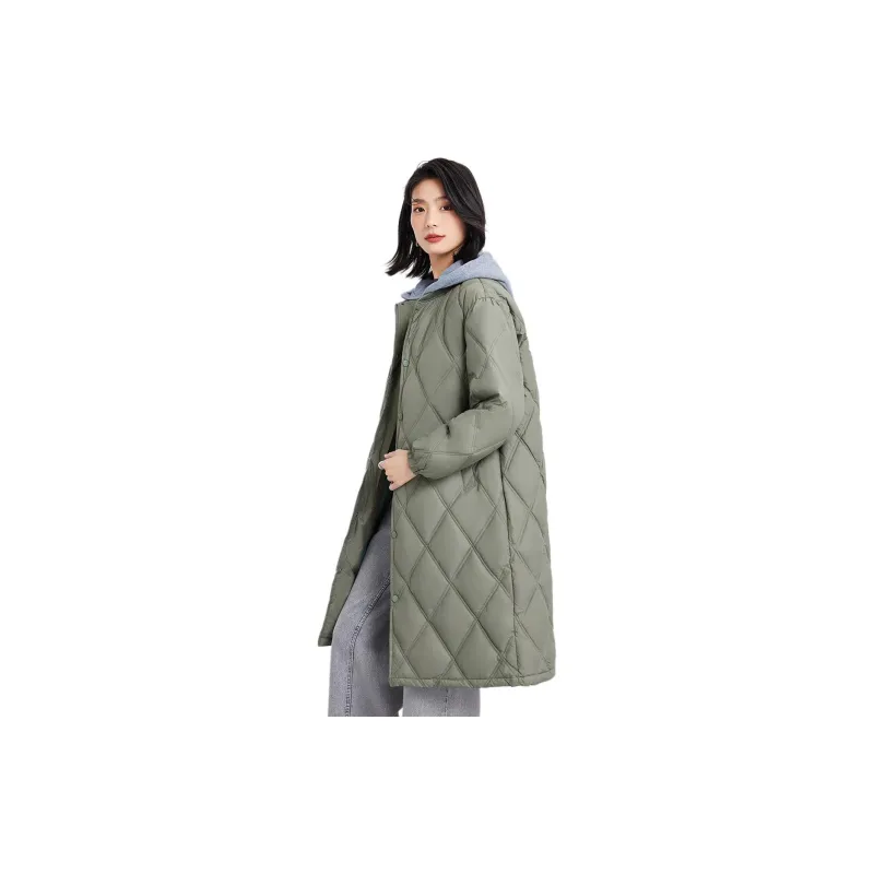 CARBAMMI Puffer Jacket Women's Green-1