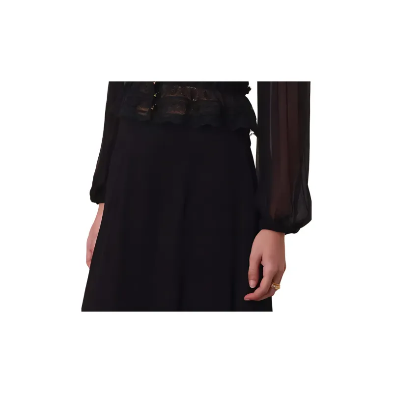 Zimmermann FW24 Casual Pants Women's Black-4