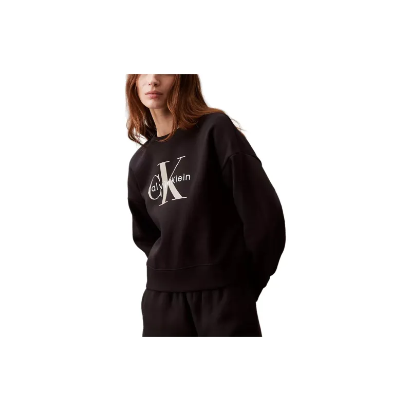 CALVIN KLEIN Sweatshirt Women's Black-3