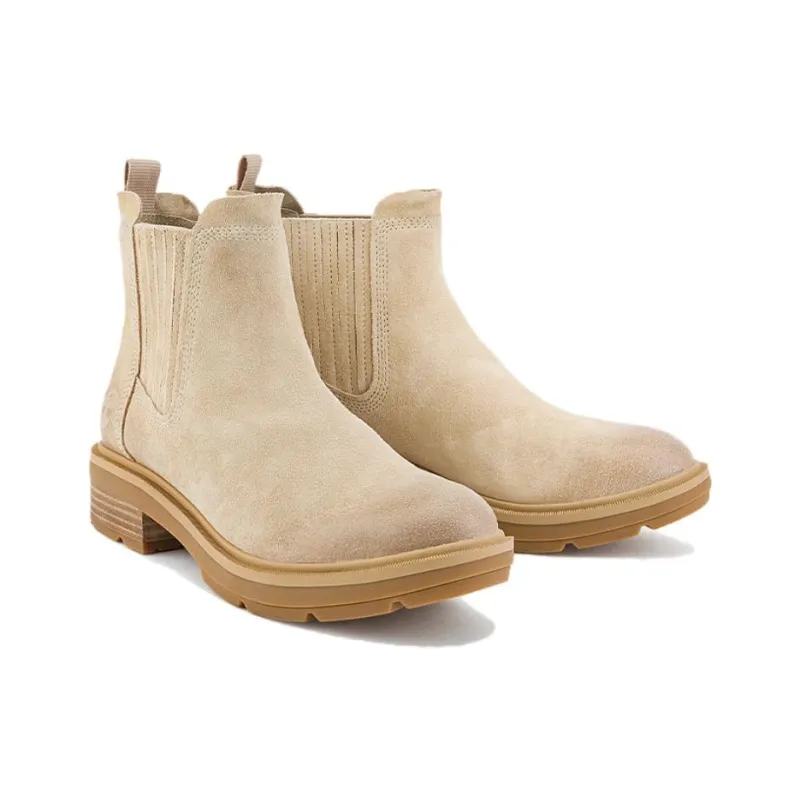 Timberland Short Chelsea Boots Women's Light Beige-2