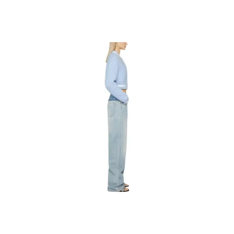 Givenchy 4G Stars Cropped Varsity Jacket 'Light Blue'-3