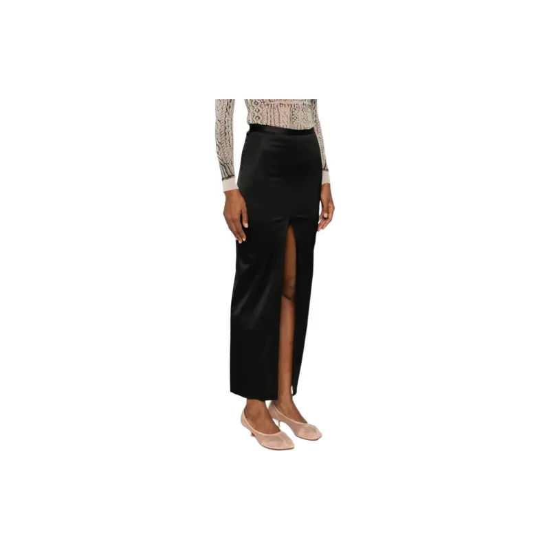 MM6 Maison Margiela Slit Mid Skirt-3