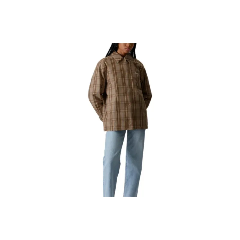 KITH Women's Kieran Plaid Coaches Jacket 'Loft'-2