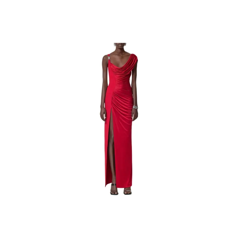 VERSACE Medusa '95 Draped Satin Gown-1