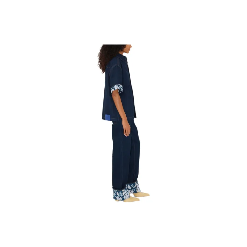 Burberry Jeans Women's Blue-4