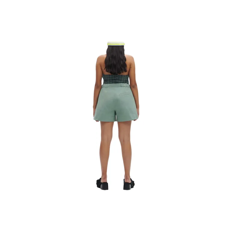 GANNI Drawstring Suiting Shorts-3