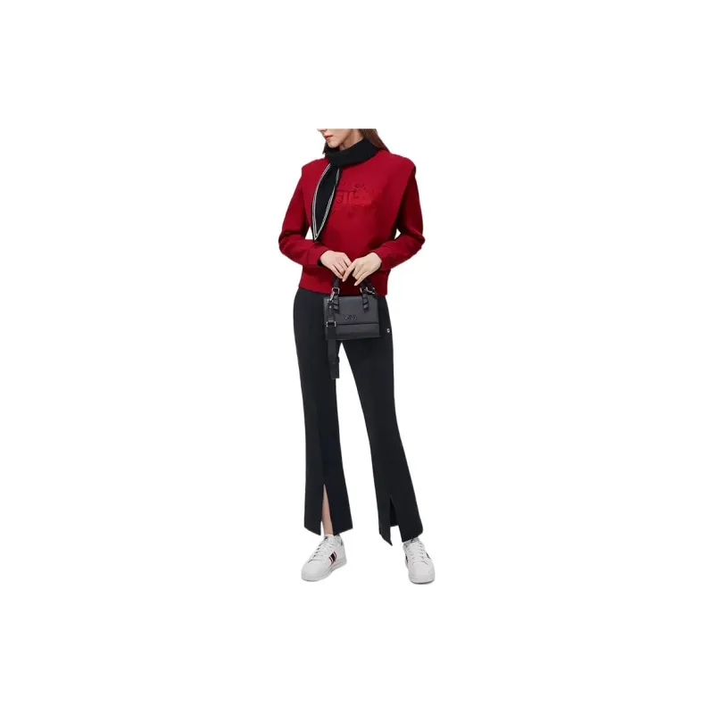 FILA Sweatshirts Women's Fiery Scarlet-2