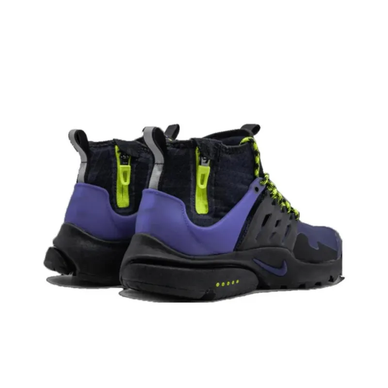 Nike Air Presto Mid Utility Navy Volt-2
