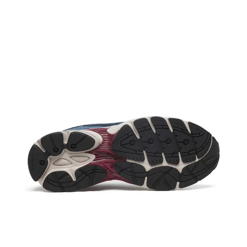 Saucony Pro Grid Omni 9 Breathable, Supportive, And Lightweight Low Top Casual Running Shoes Unisex Blue Red-5
