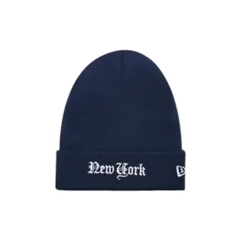 New Era Acrylic Beanies Unisex Navy Blue