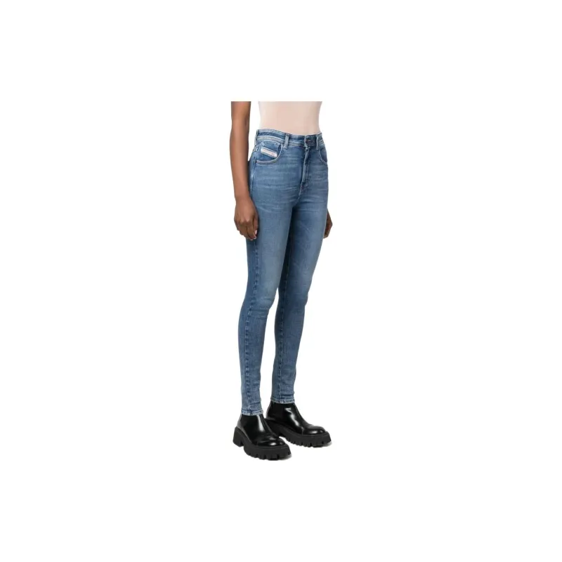 DIESEL 1984 Slandy High-waisted Skinny Jeans-1