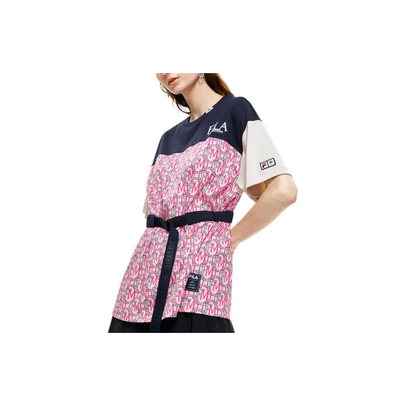 Mihara Yasuhiro X FILA MIHARA YASUHIRO Collaboration Collection T-Shirts Women's Arabic Pink-3