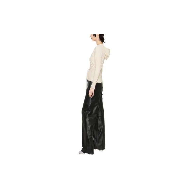 Marine Serre Sweatshirts Women's Ecru-3