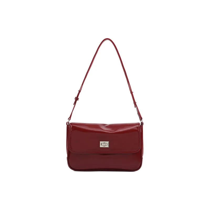 LA FESTIN Top Grain Cow Leather Messenger Bag Commute Brown Shoulder Bag Women's-6