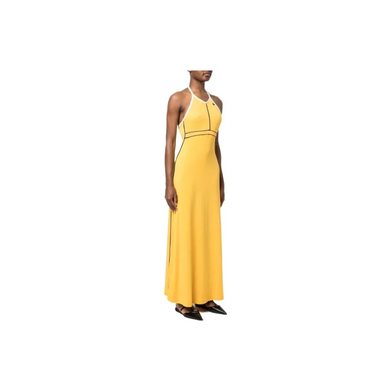 DIESEL Sleeveless Dresses Women's Yellow-2