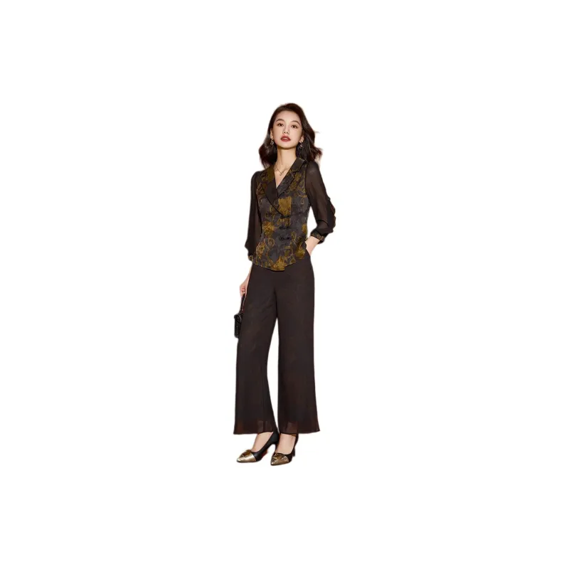 Mylan Casual Suit Women's Black-5