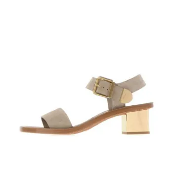 Chloe Rebecca Strap Sandals 4cm Women's Umber