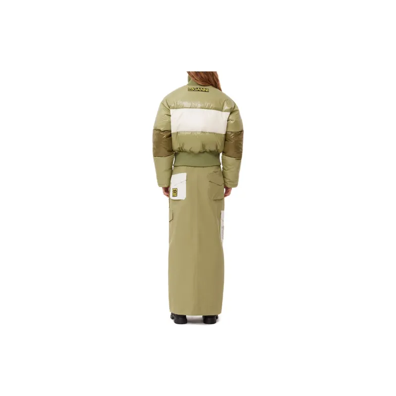 66°north X GANNI X 66°NORTH Down Jackets Women's Khaki-4