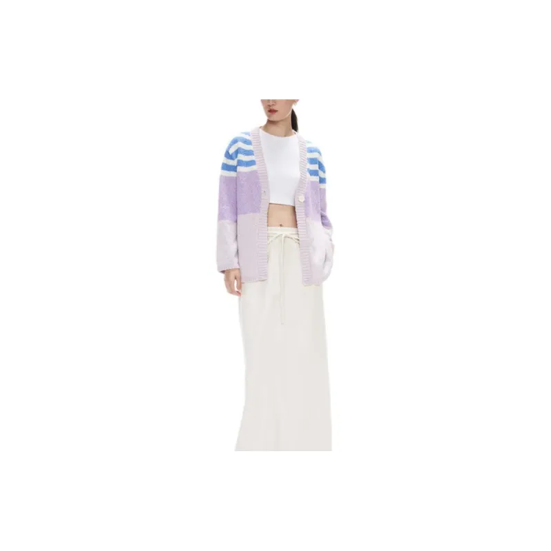 H&M Knitwear Women's Lilac/Stripes-1