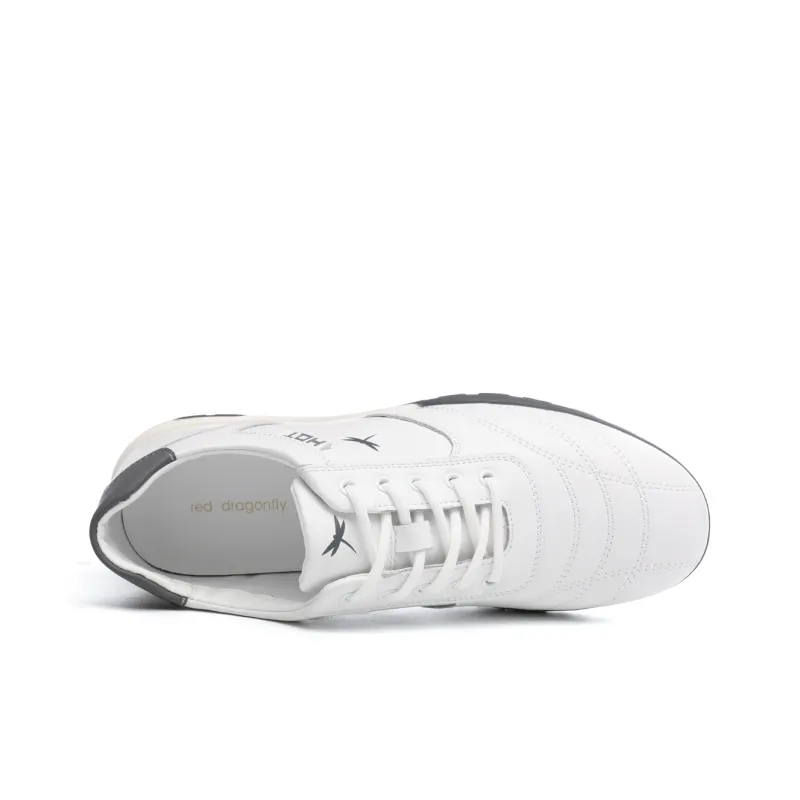 RED DRAGONFLY Golf Shoes Wear resistant And Lightweight Low Top Versatile White Sports Casual Shoes Men's-10
