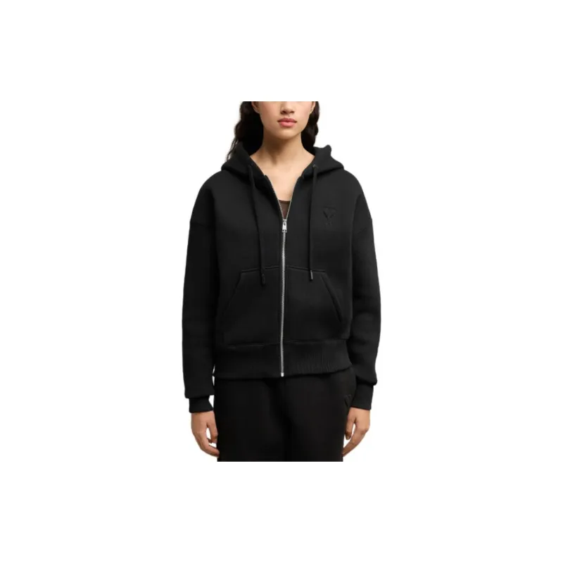 AMIPARIS Paris Ami De Coeur Zipped Hoodie-4