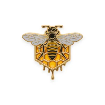 Daparo Yeung Metal Enamel Brooches Unisex