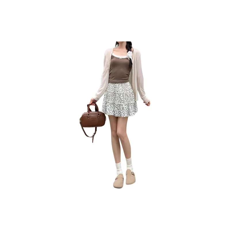 ETSE Casual Short Skirts Women's-2