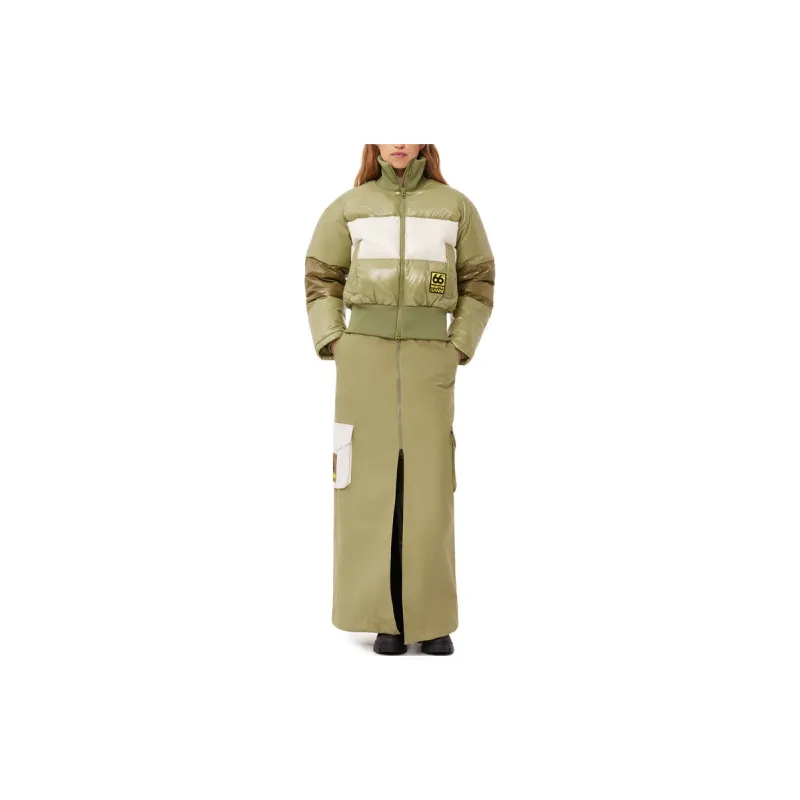 66°north X GANNI X 66°NORTH Down Jackets Women's Khaki-2