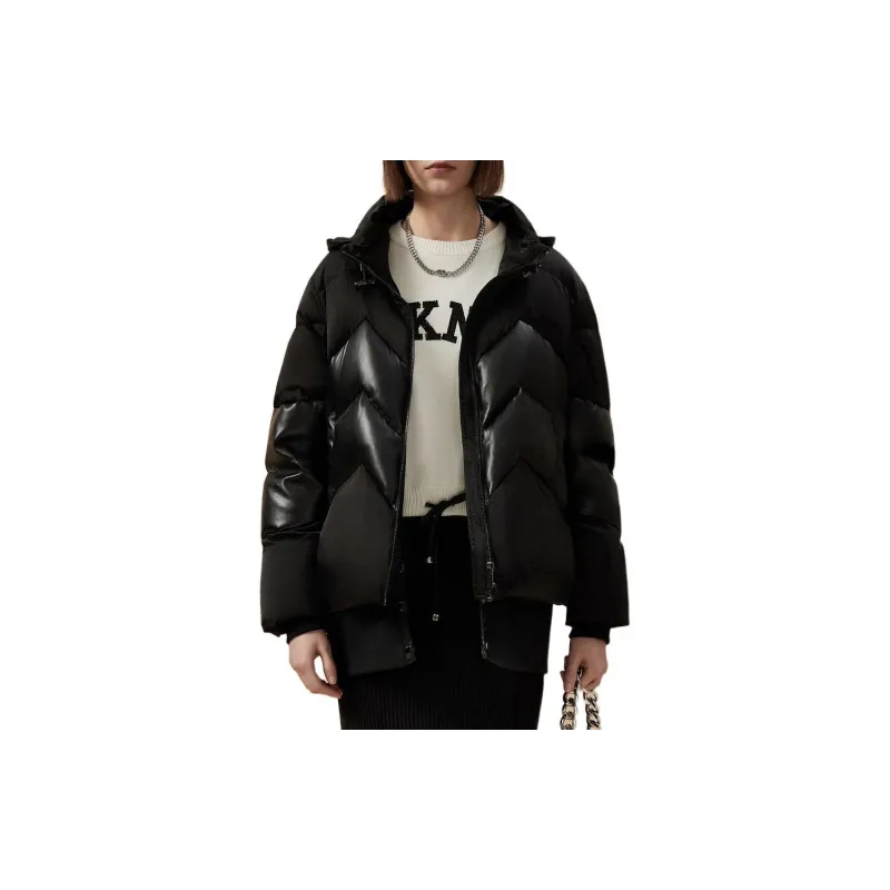 DKNY Down Jackets Women's Black-1