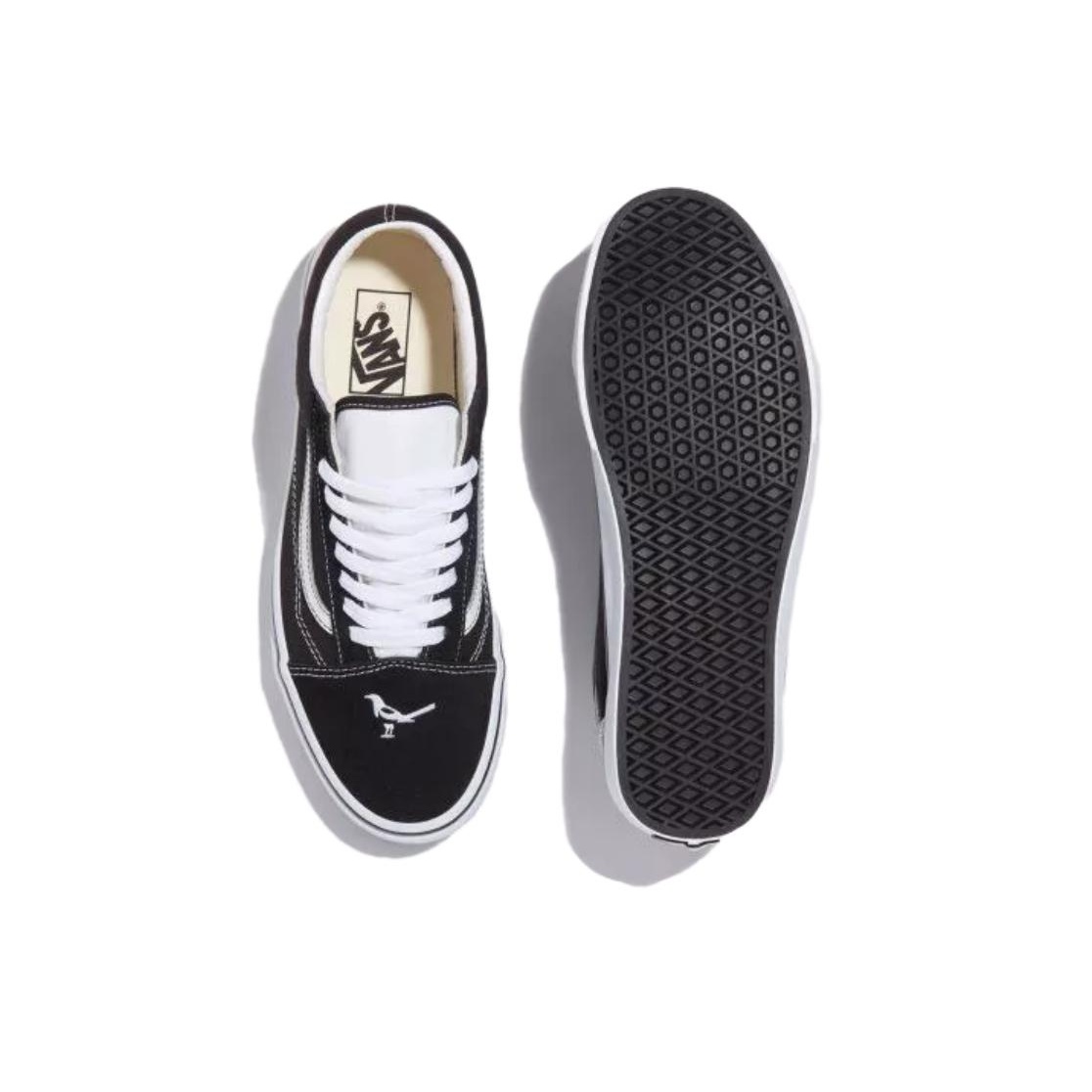 [VANS] スニーカー オーセンティック MAGPIE BIRD ブラック VANS バンズ スニーカー AUTHENTIC MAGPIE BIRD BLACK WHITE