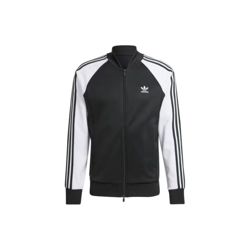 Adidas Originals ADICOLOR CLASSICS SST TRACK TOP Trefoil Collection Jackets Coats Men's Black-1