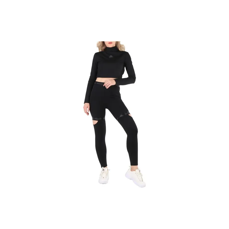 Kappa Leggings Women's Black-2