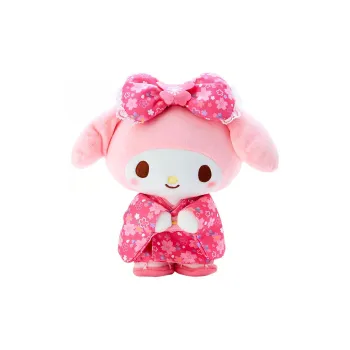 Sanrio My Melody Cherry Blossom Kimono Collection Dolls Plush Doll 22cm Height