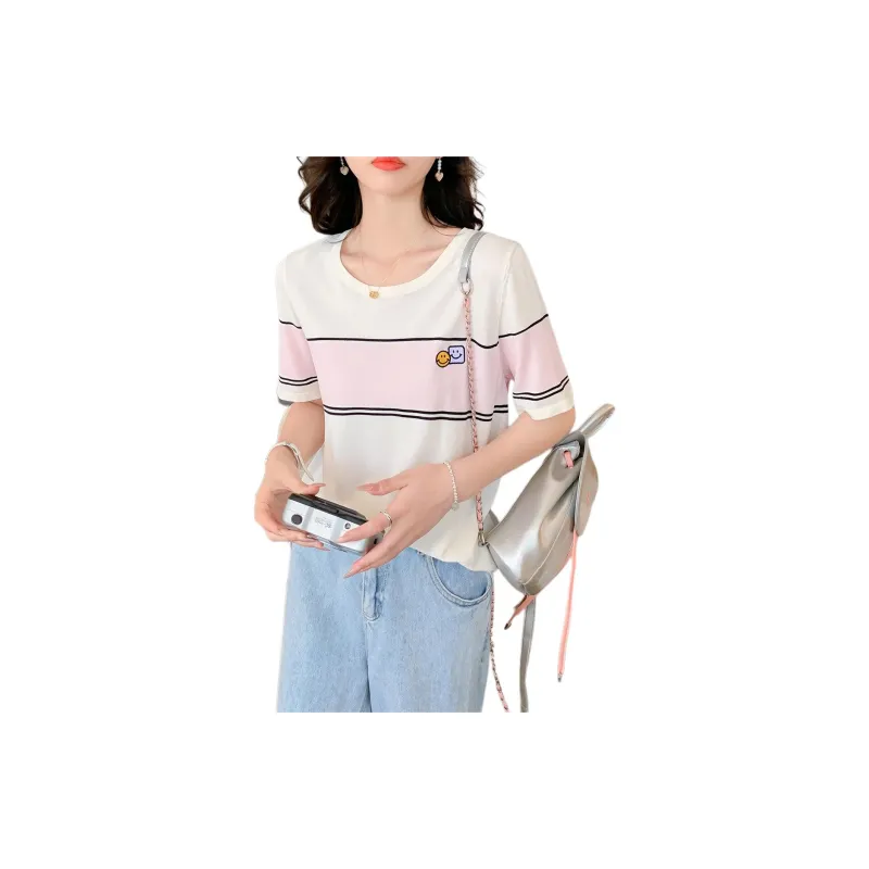 Juden Choi T Shirt Women's Apricot-2