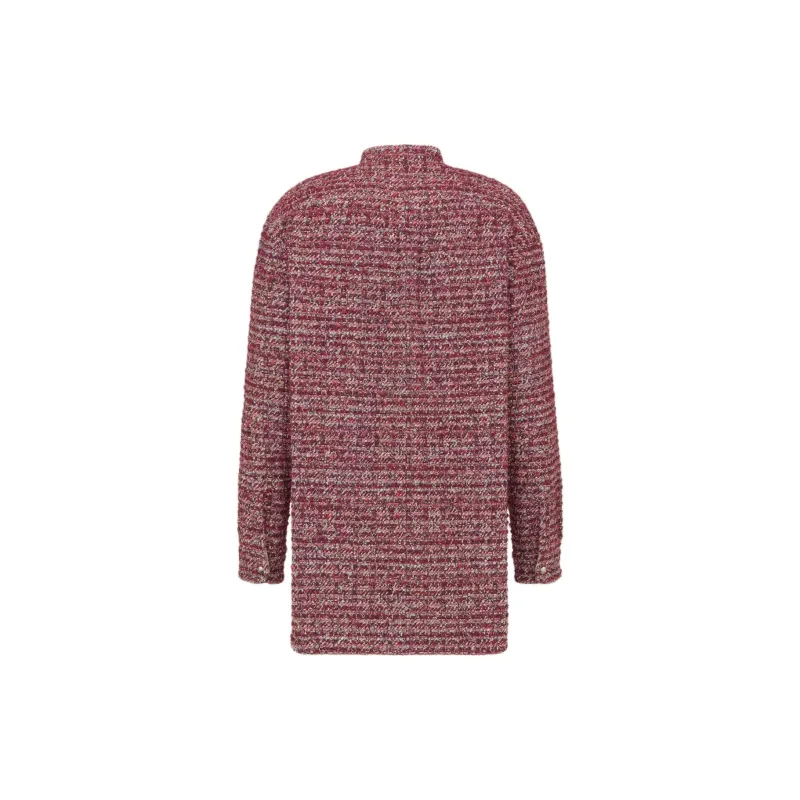DIOR Shirts Men Burgundy-1