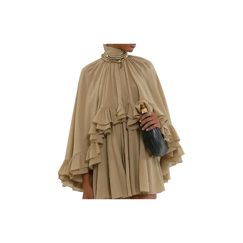 Chloé Ruffle-detailing Mini Dress-4