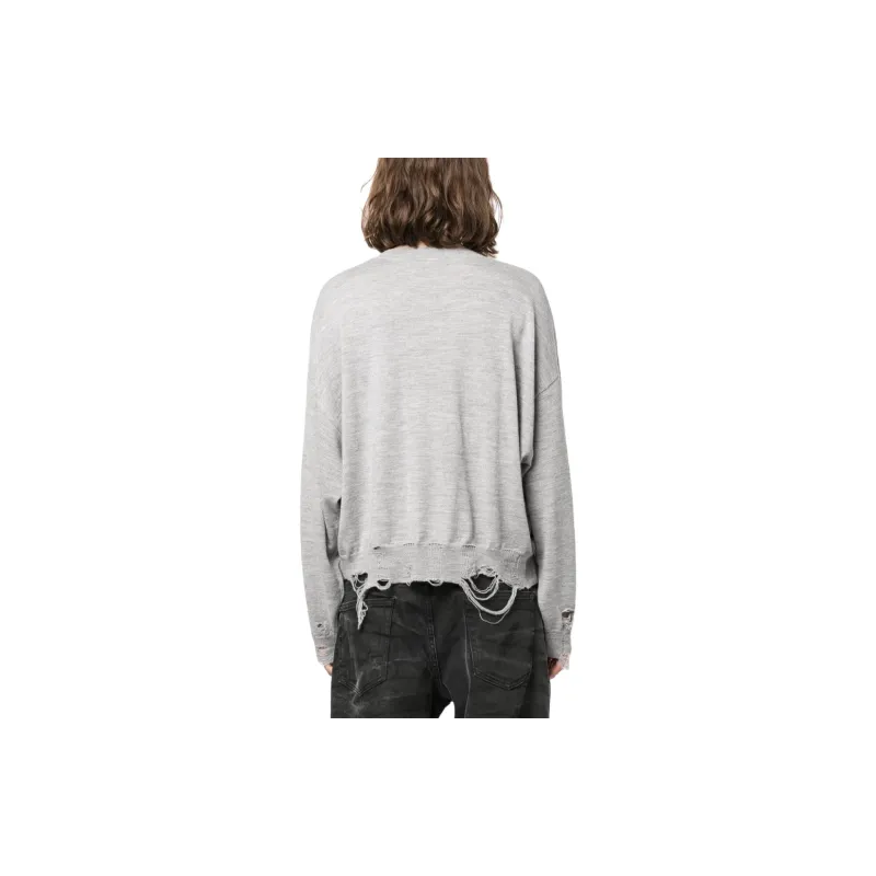 R13 Distressed Merino wool Jumper-3