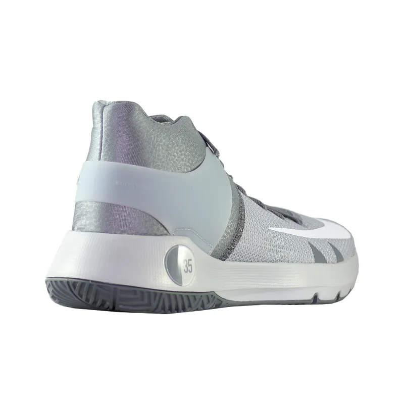 Nike KD Trey 5 IV Cushioning Anti-Slip And Wear-Resistant Mid-Top Basketball Shoes Men's Gray-3
