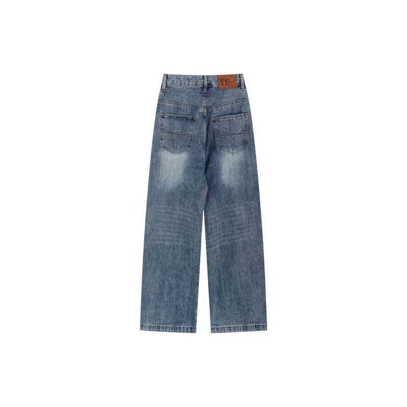SNZX Jeans Women's Vintage Blue-1