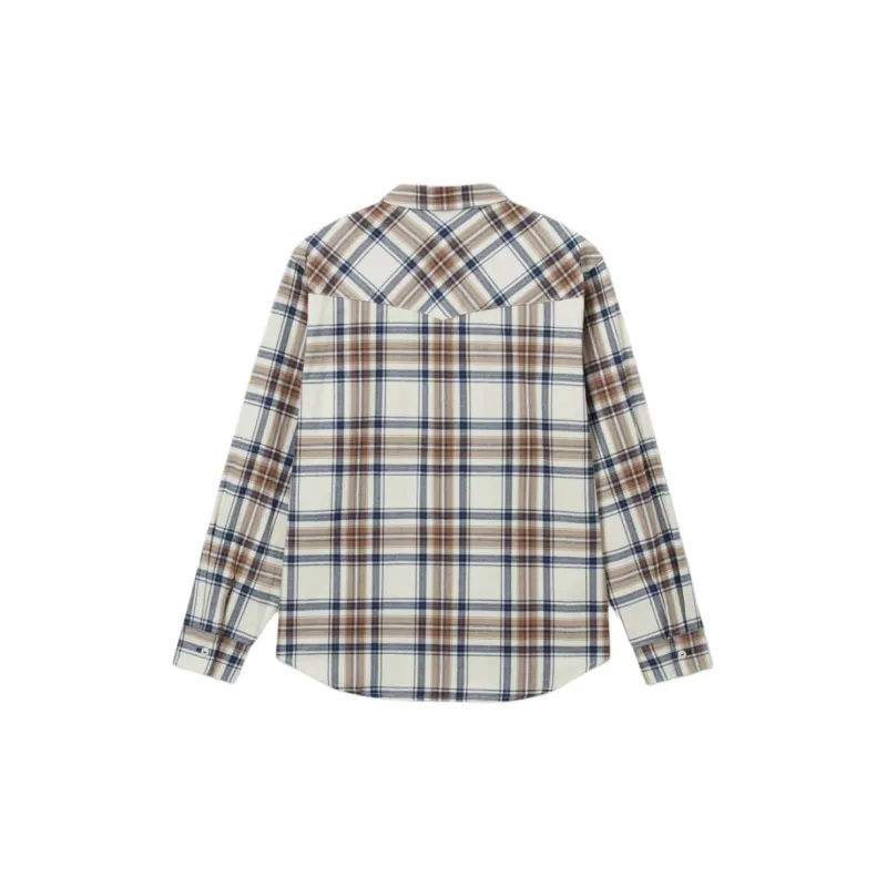 Levi's Shirt Men's Blue Brown Plaid-1
