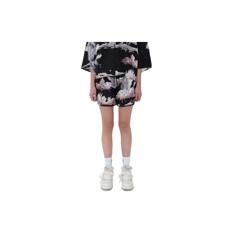 AMIRI Casual Shorts Women's Black-3