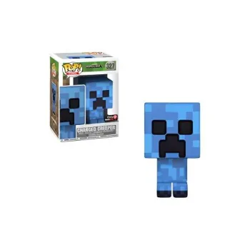 Funko POP! Collection GAMES Minecraft Creeper Blue Edition Chibi Figures