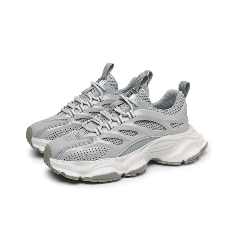 Wooden Rabbit Cushioning Anti-Slip Wear-Resistant Breathable Height Increasing Low-Top Chunky Sneakers Men's-6