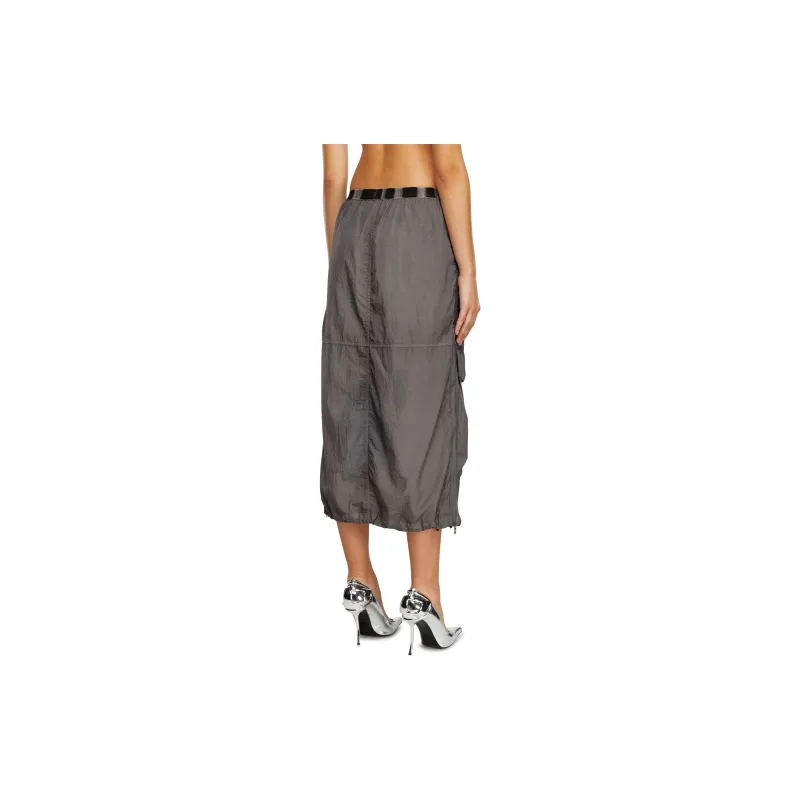 DIESEL X ToFF O Asis Cargo Midi Skirt-3