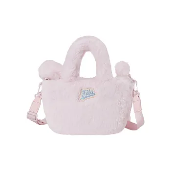 FILA FUSION Fabric Shoulder Bag Crossbody Bag Handbag Extra Small Women's Gel Pink