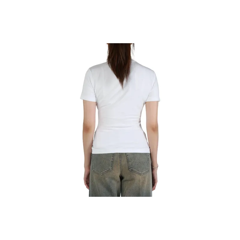 Vetements A Little Bit Dramatic Logo Printed T Shirt-2